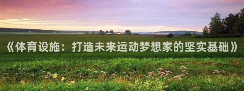 凯捷体育招商电话是多少啊：《体育设施：打造未来运动梦