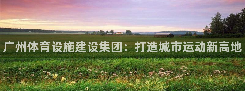 凯捷体育娱乐：广州体育设施建设集团：打造城市运动新高