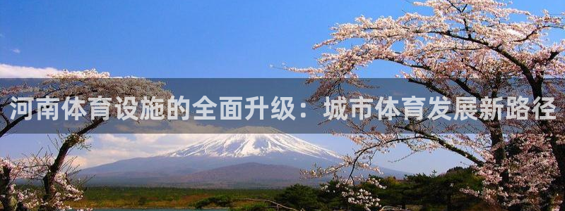 凯捷体育招商电话地址是多少：河南体育设施的全面升级：城市体育 